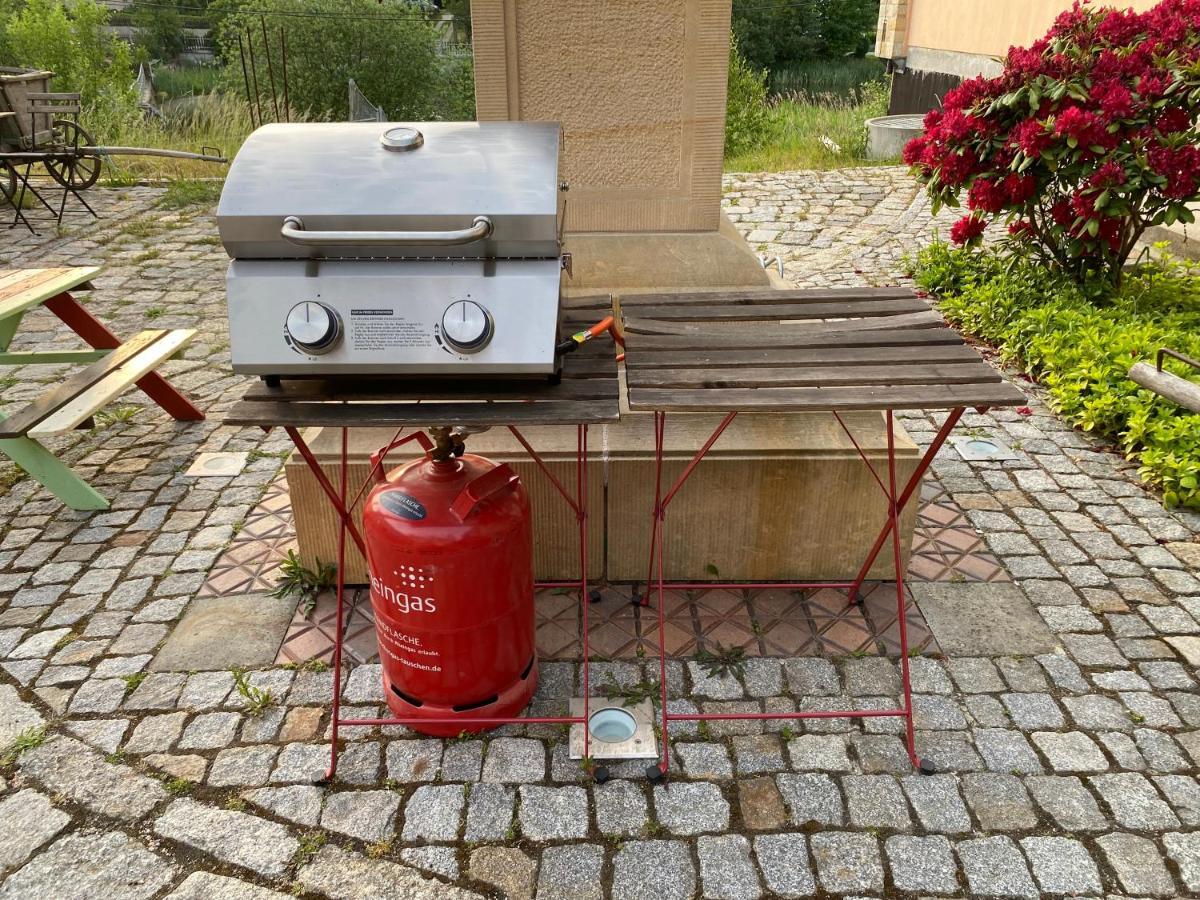 Ferienwohnung Penzlin Im Rittergut Leppersdorf Bei Dresden Wachau Exterior photo